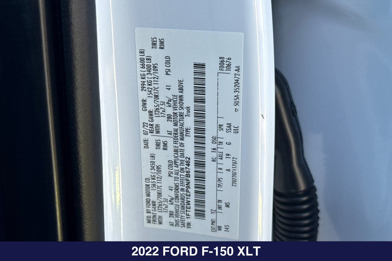 Certified 2022 Ford F150 XLT w/ Trailer Tow Package AWD/4WD image 28