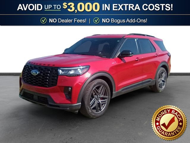 Certified 2025 Ford Explorer ST-Line w/ Premium Package RWD 360° Tour