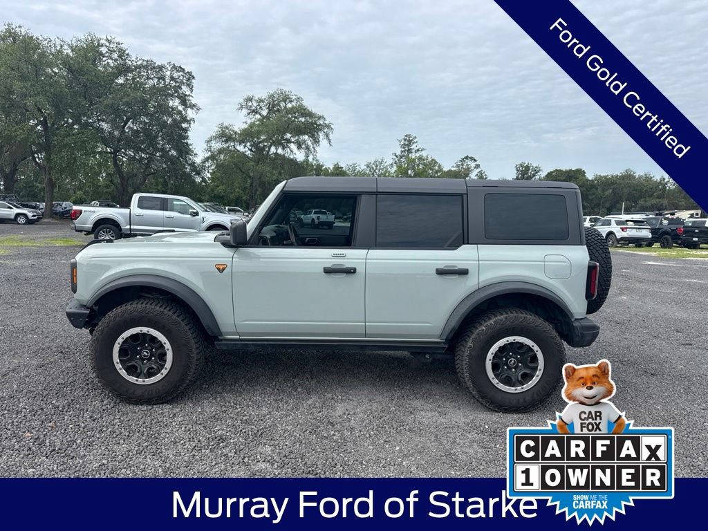 Certified 2022 Ford Bronco Badlands w/ Sasquatch Package AWD/4WD image 3