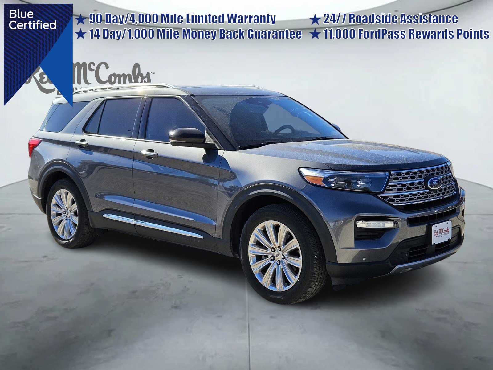Certified 2022 Ford Explorer Limited w/ Limited Technology Package