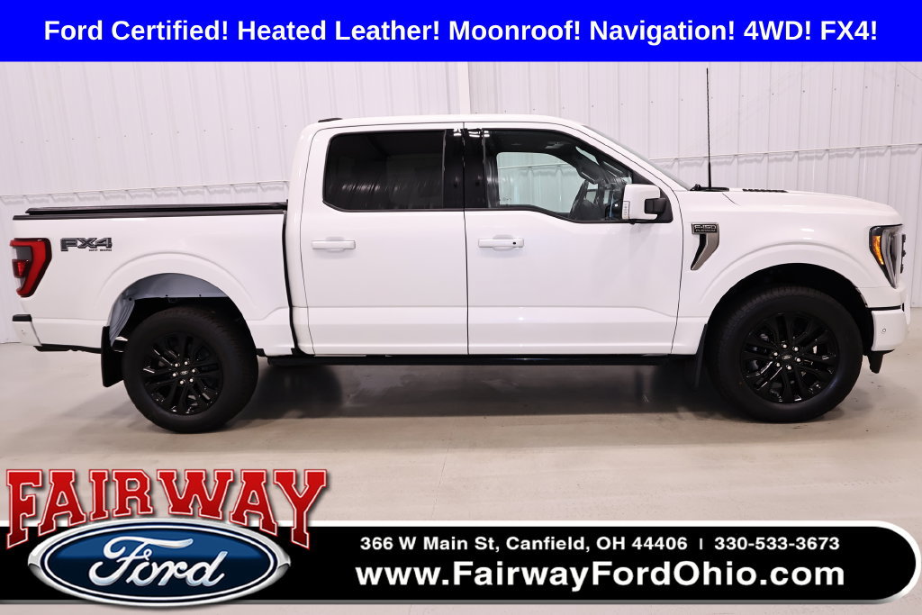 Certified 2023 Ford F150 Platinum w/ Equipment Group 701A High