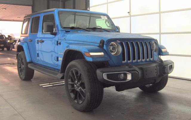 Used 2021 Jeep Wrangler Unlimited Sahara w/ Cold Weather Group AWD/4WD image 2