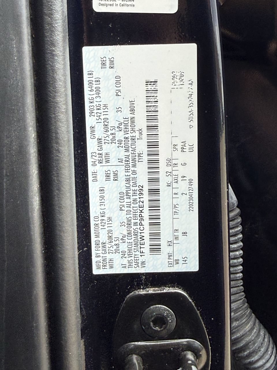 Certified 2023 Ford F150 XL w/ STX Appearance Package RWD image 29
