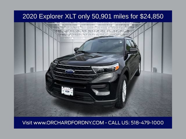 Certified 2020 Ford Explorer XLT w/ Class III Trailer Tow Package