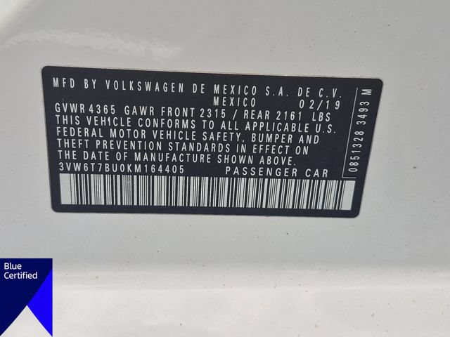 Used 2019 Volkswagen Jetta GLI FWD image 37