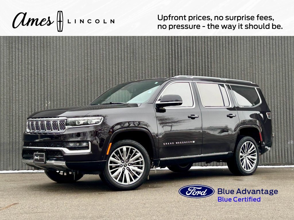 Used 2022 Jeep Grand Wagoneer Series III w/ Rear Seat Video Group 1 image 1