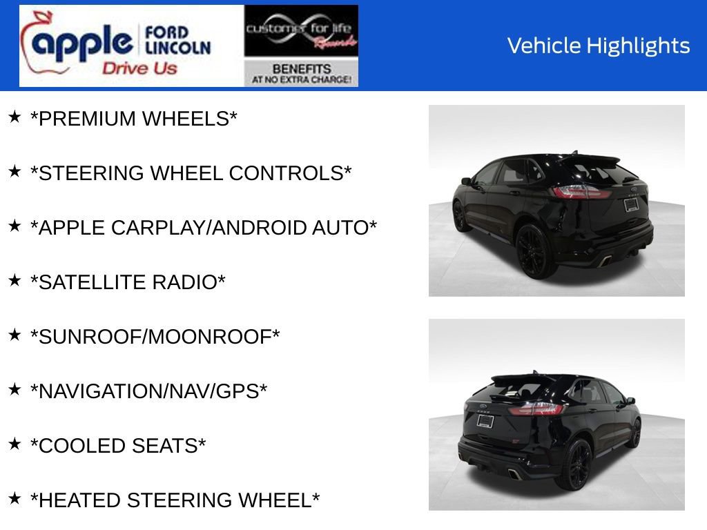 Certified 2022 Ford Edge ST w/ Equipment Group 401A image 11