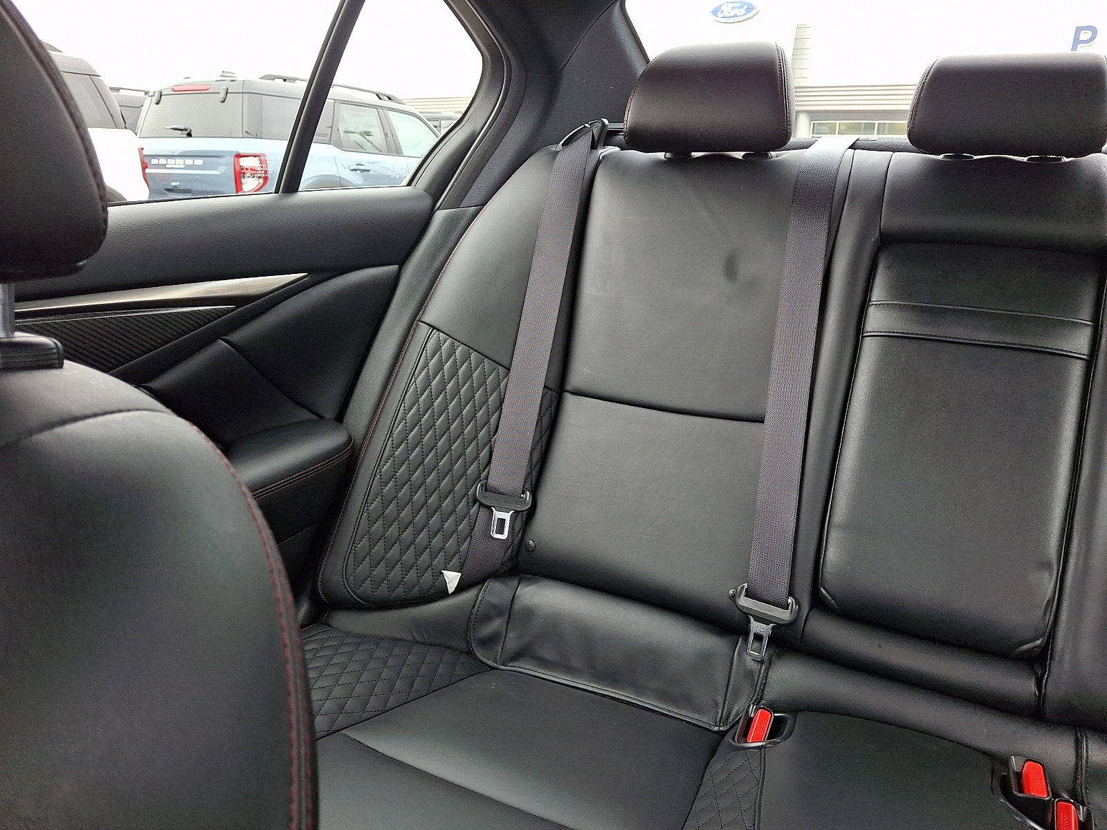 Used 2021 INFINITI Q50 Red Sport 400 w/ All Weather Package image 18