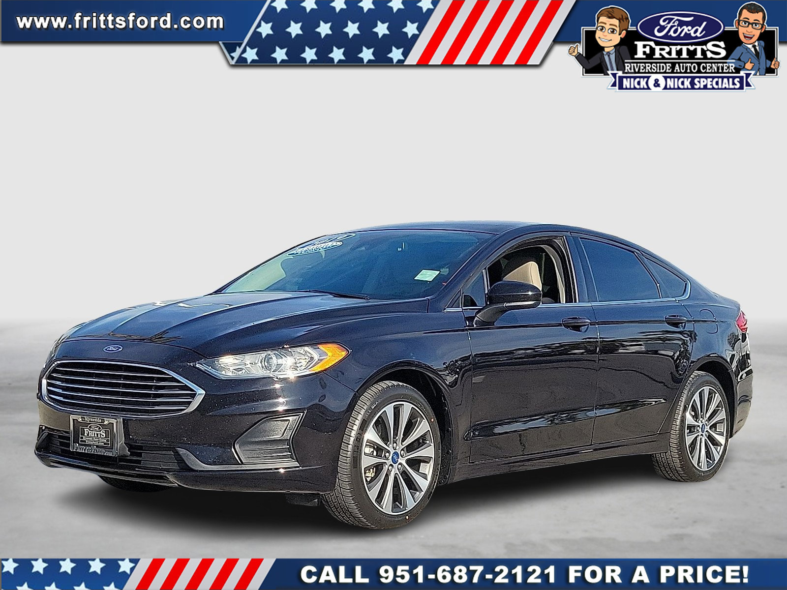 Certified 2019 Ford Fusion SE