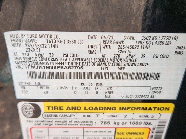 Certified 2023 Ford Expedition Max Platinum AWD/4WD image 26
