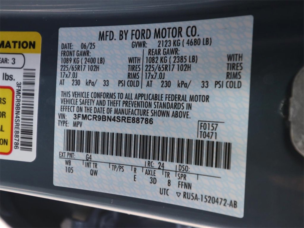 Certified 2025 Ford Bronco Sport Big Bend image 22