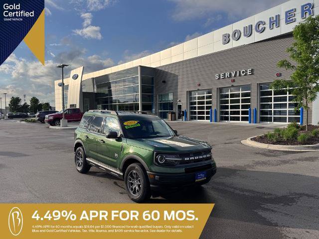 Certified 2023 Ford Bronco Sport Big Bend