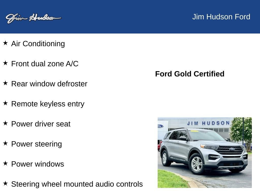 Certified 2023 Ford Explorer XLT w/ Equipment Group 202A RWD image 13