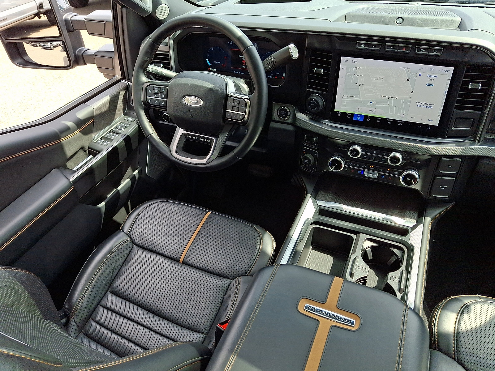 Certified 2024 Ford F250 Platinum w/ FX4 Off-Road Package AWD/4WD image 14