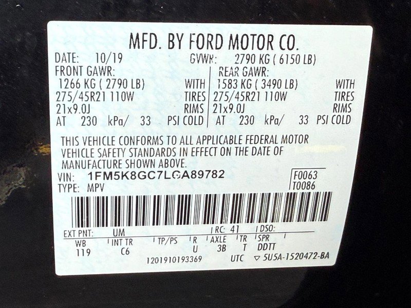 Certified 2020 Ford Explorer ST w/ ST Street Pack image 31