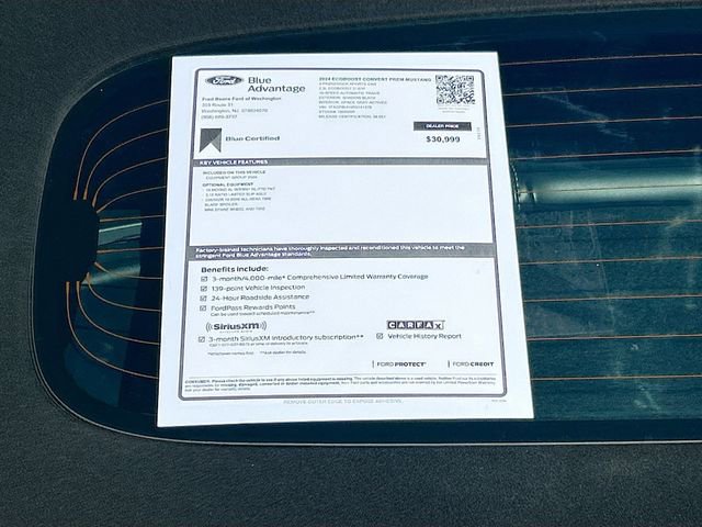 Certified 2024 Ford Mustang Premium RWD image 33