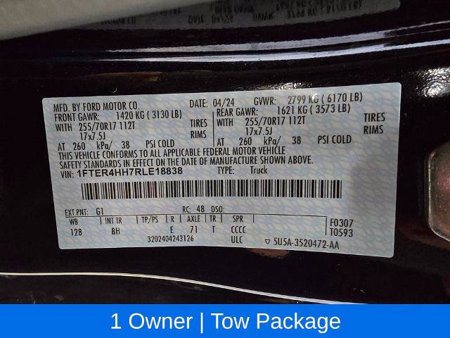 Certified 2024 Ford Ranger XLT w/ Technology Package AWD/4WD image 27