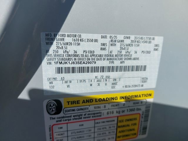 Certified 2025 Ford Expedition Max Active AWD/4WD image 34