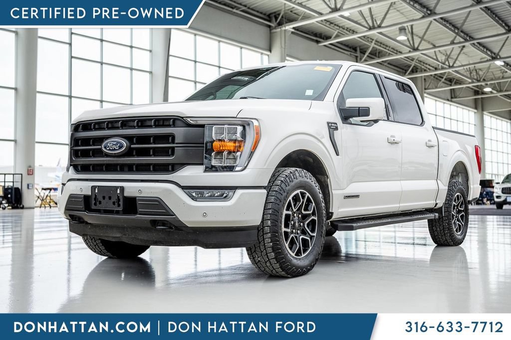 Certified 2023 Ford F150 Lariat w/ Max Trailer Tow Package AWD/4WD image 1
