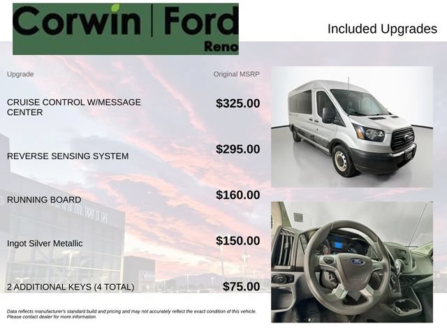 Certified 2019 Ford Transit 350 XL RWD image 3