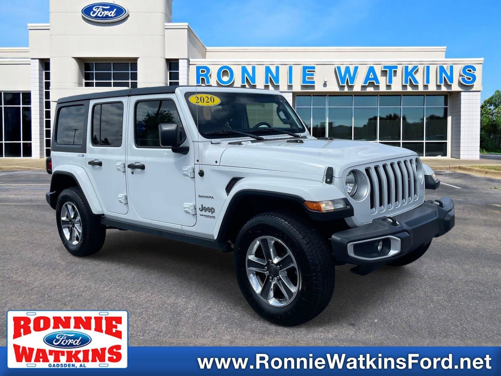 Used 2020 Jeep Wrangler Unlimited Sahara AWD/4WD image 1