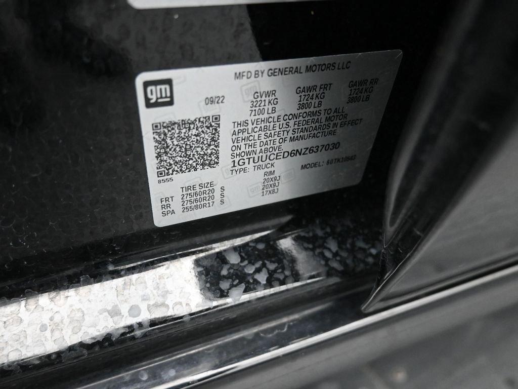 Used 2022 GMC Sierra 1500 Elevation image 23