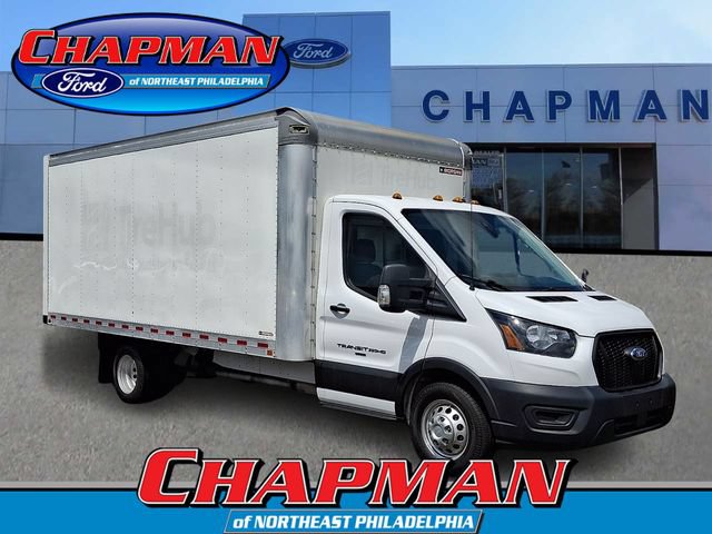 Certified 2022 Ford Transit 350 Low Roof DRW RWD image 1