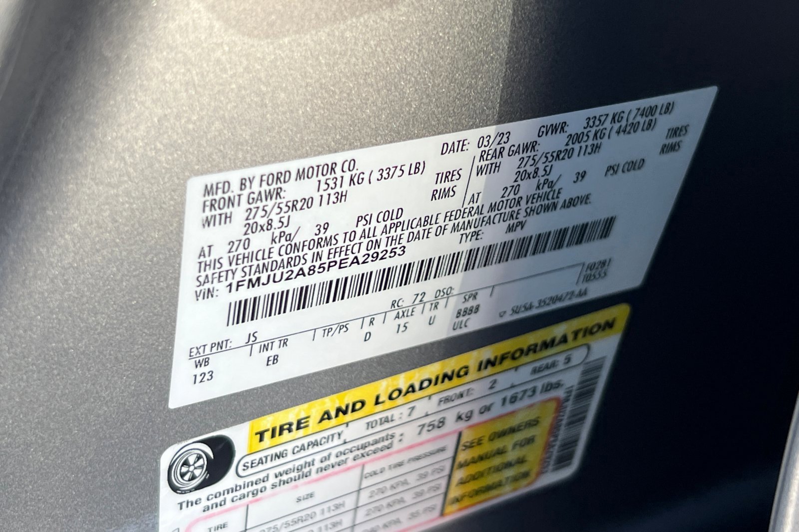 Certified 2023 Ford Expedition Limited image 31