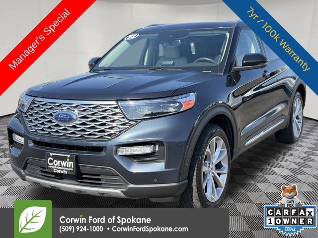 Certified 2022 Ford Explorer Platinum w/ Equipment Group 601A AWD/4WD 360° Tour