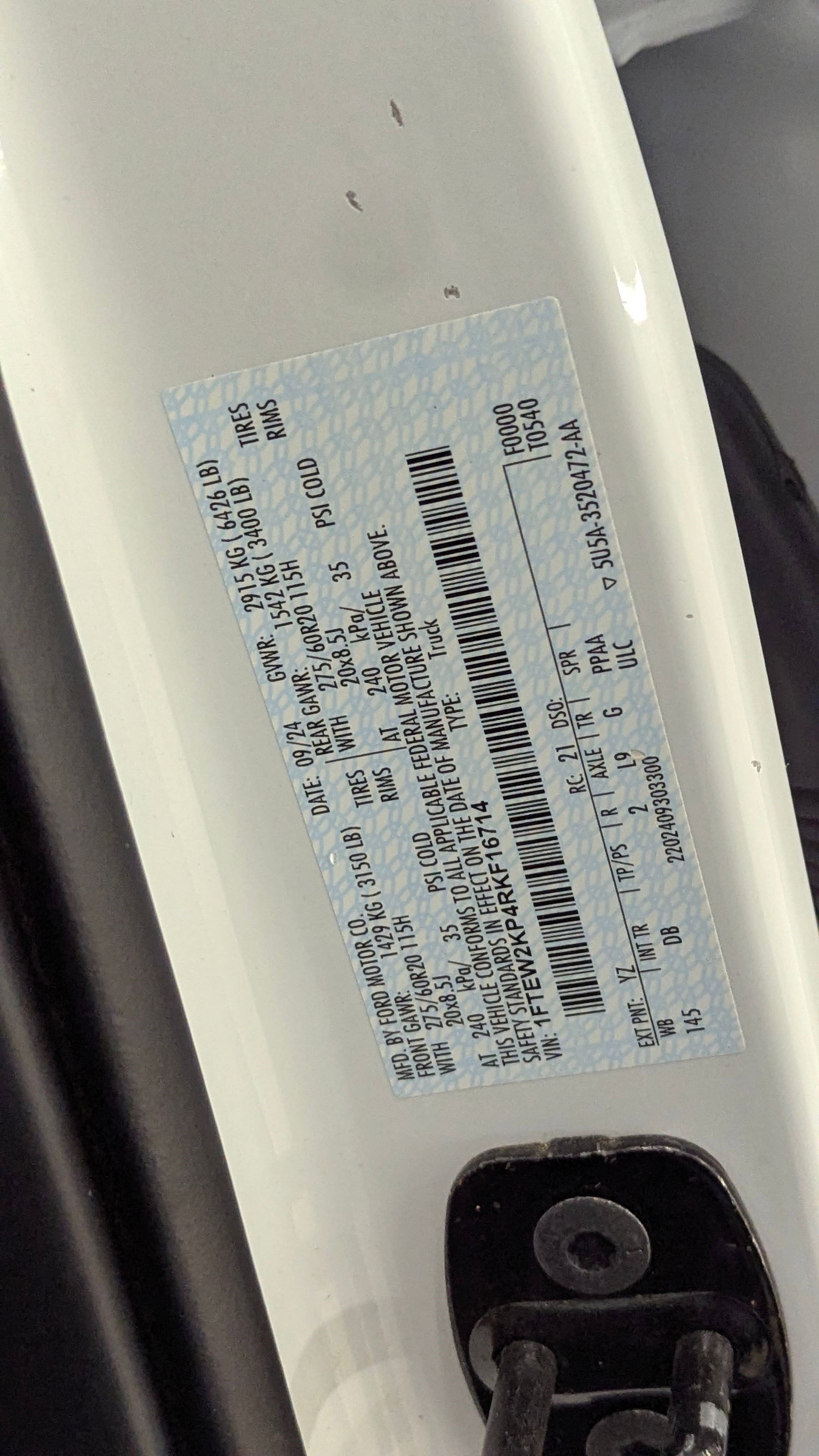 Certified 2024 Ford F150 STX image 19