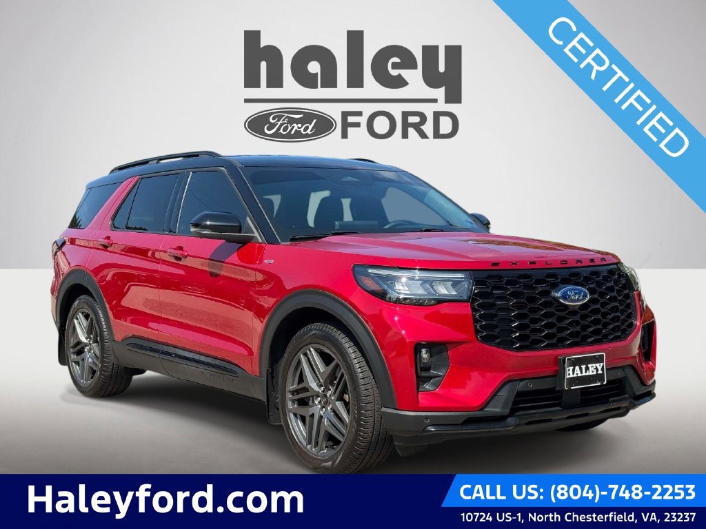 Certified 2025 Ford Explorer ST-Line
