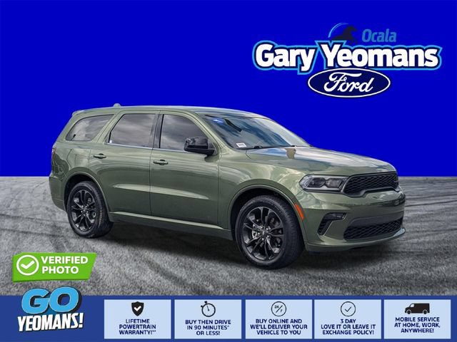 Used 2021 Dodge Durango GT w/ Blacktop Package RWD image 1