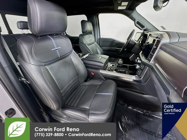 Certified 2025 Ford F150 Platinum w/ Equipment Group 702A High image 34