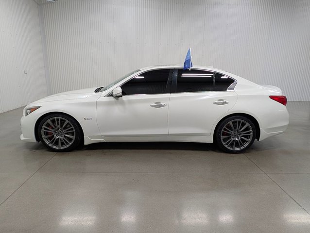 Used 2017 INFINITI Q50 Red Sport 400 image 4