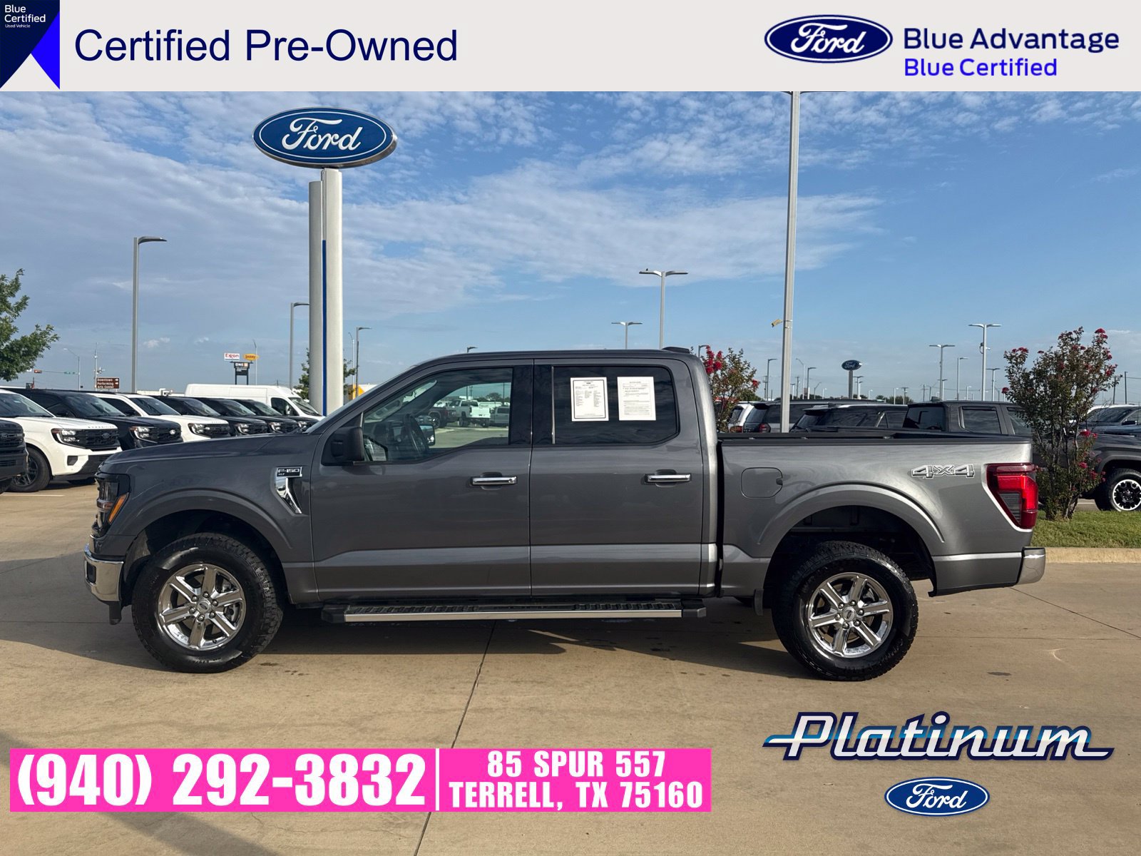 Certified 2025 Ford F150 XLT w/ Equipment Group 301A Standard AWD/4WD image 2