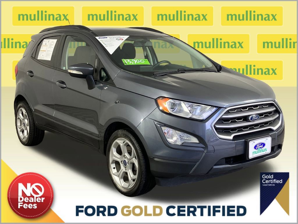 Certified 2021 Ford EcoSport SE w/ SE Convenience Package