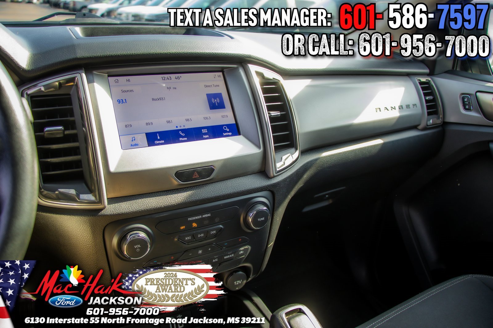 Certified 2023 Ford Ranger XLT w/ Equipment Group 301A Mid image 13