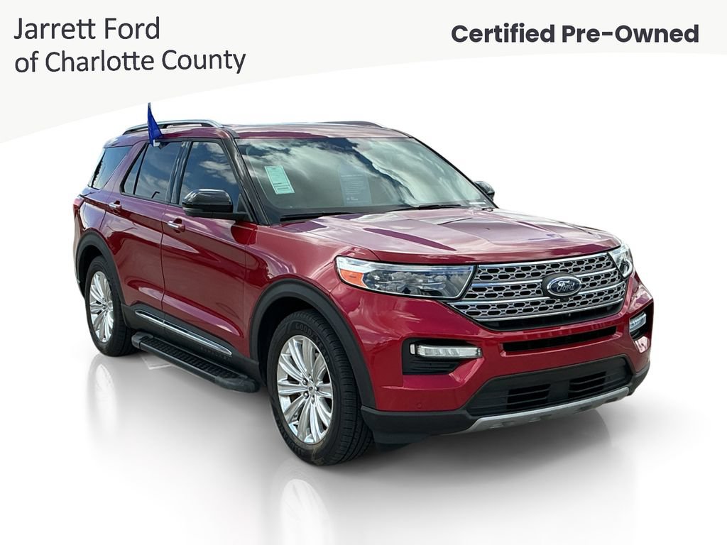 Certified 2020 Ford Explorer Limited w/ Class III Trailer Tow Package