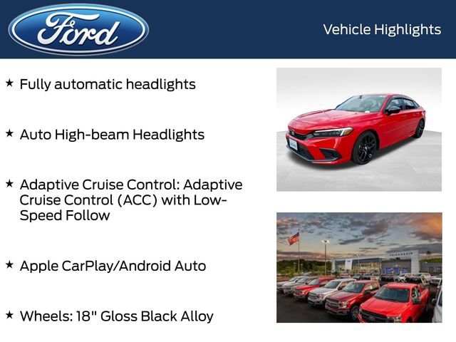 Used 2022 Honda Civic Sport image 9