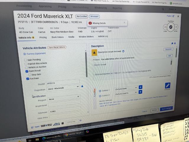 Certified 2024 Ford Maverick XLT