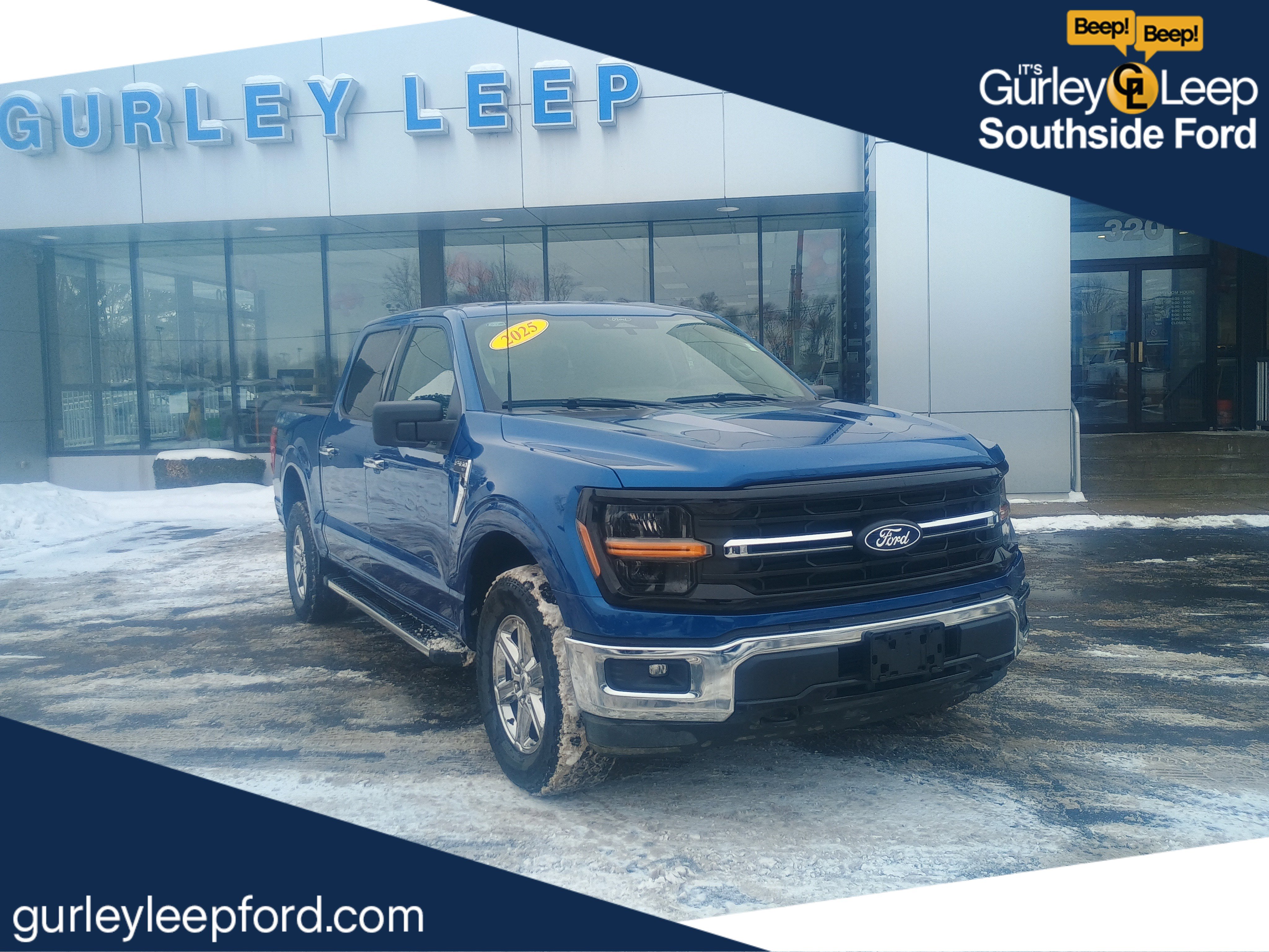 Certified 2025 Ford F150 XLT w/ Equipment Group 301A Standard