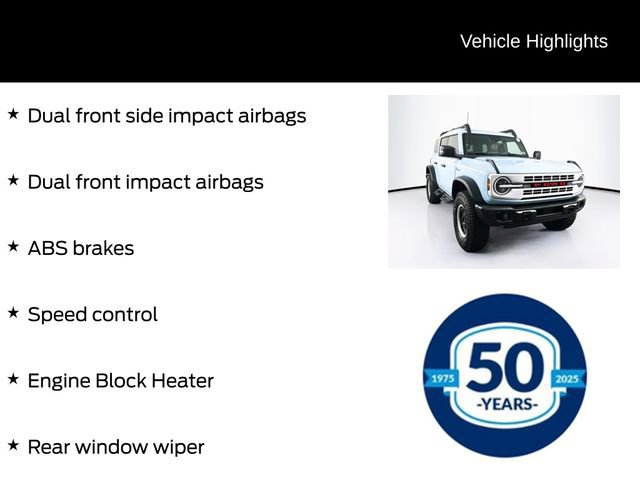 Certified 2023 Ford Bronco Heritage Edition AWD/4WD image 26
