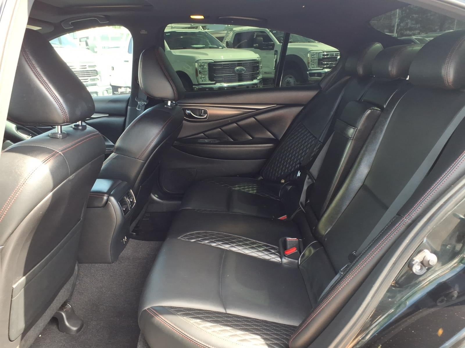 Used 2023 INFINITI Q50 Red Sport 400 w/ Black Opal Edition RWD image 17