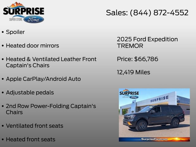 Certified 2025 Ford Expedition Tremor AWD/4WD image 32
