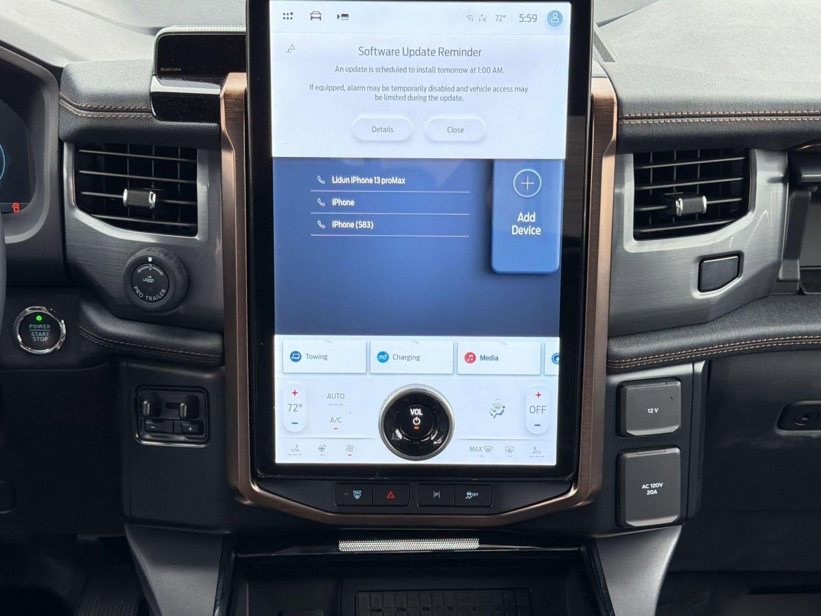 Certified 2023 Ford F150 Lightning Lariat w/ Equipment Group 511A High image 27