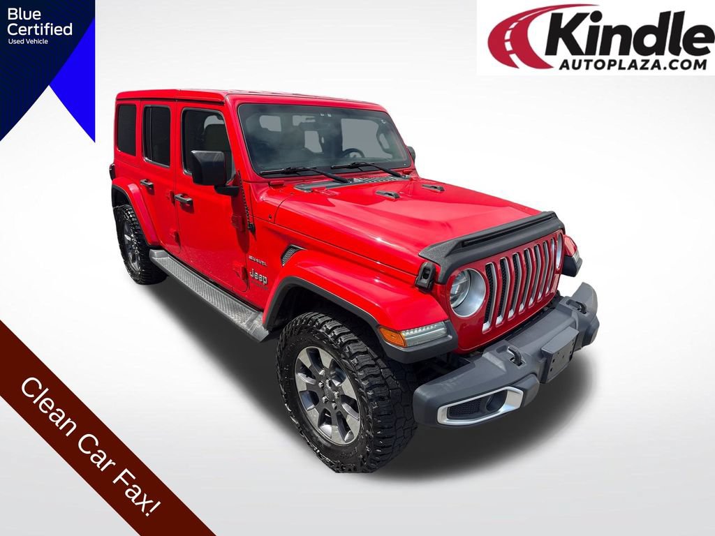 Used 2018 Jeep Wrangler Unlimited Sahara w/ Dual Top Group AWD/4WD image 1
