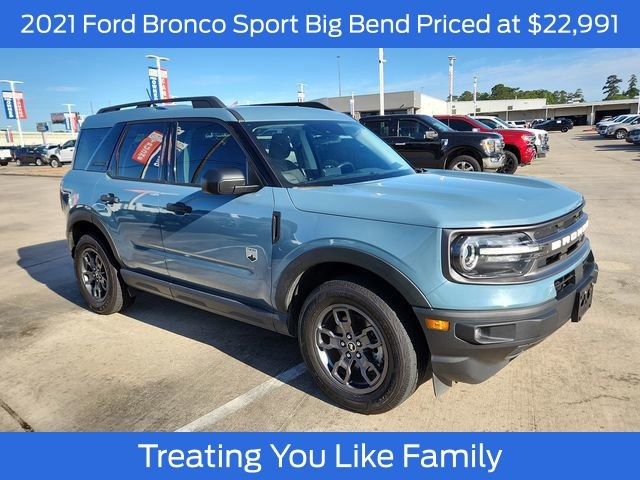 Certified 2021 Ford Bronco Sport Big Bend w/ Big Bend Package (96B) image 1