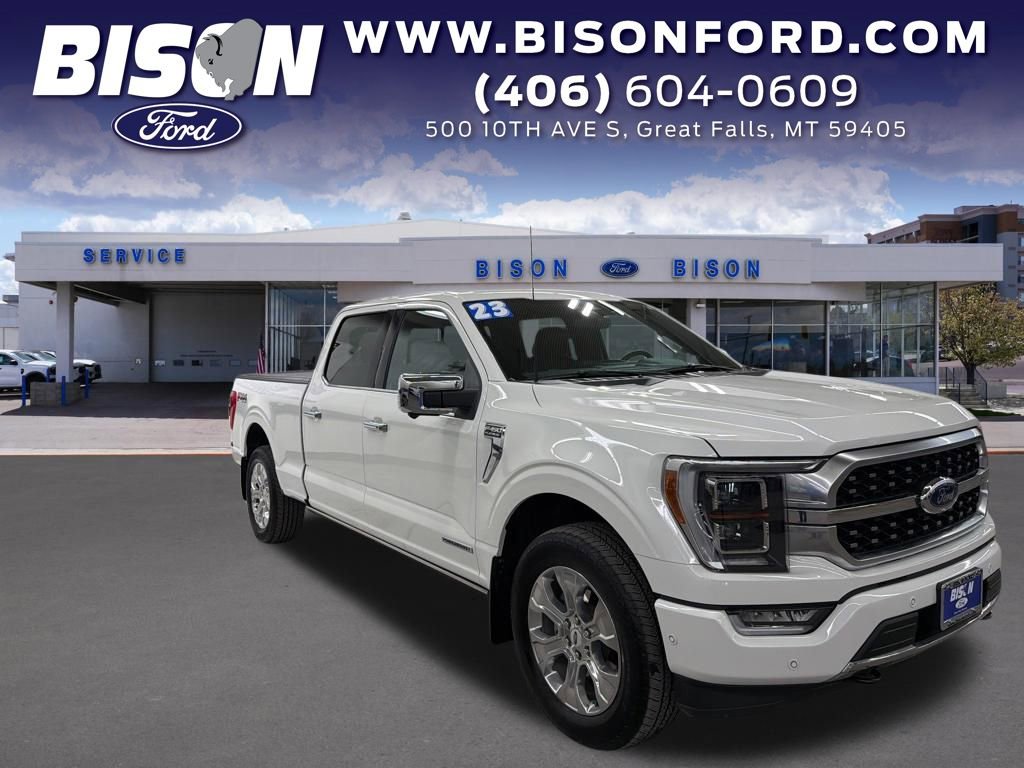Certified 2023 Ford F150 Platinum w/ FX4 Off-Road Package AWD/4WD 360° Tour
