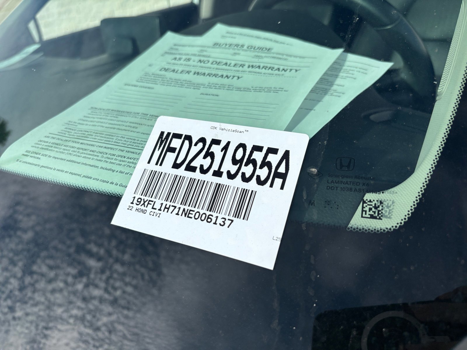 Used 2022 Honda Civic EX-L image 22