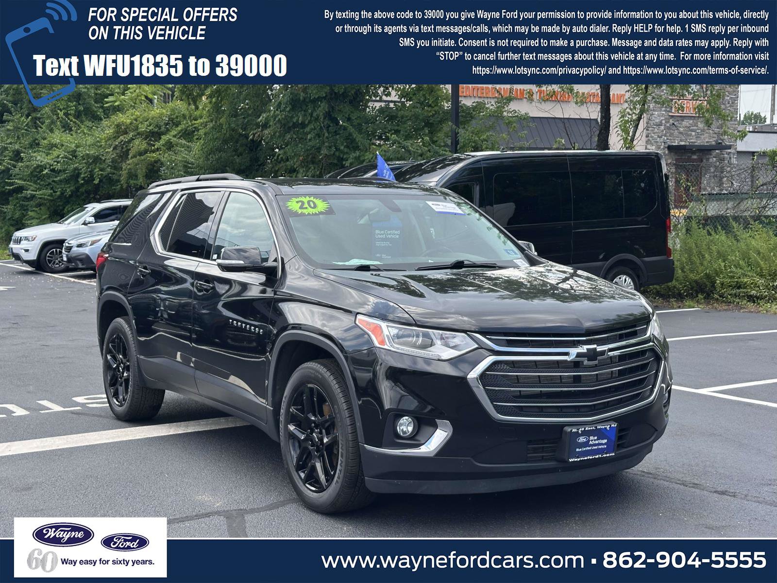 Used 2020 Chevrolet Traverse LT